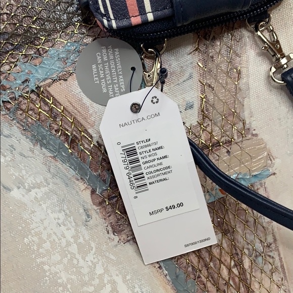 🛍⚓️NAUTICA wallet w/ RFID blocking - Picture 6 of 6